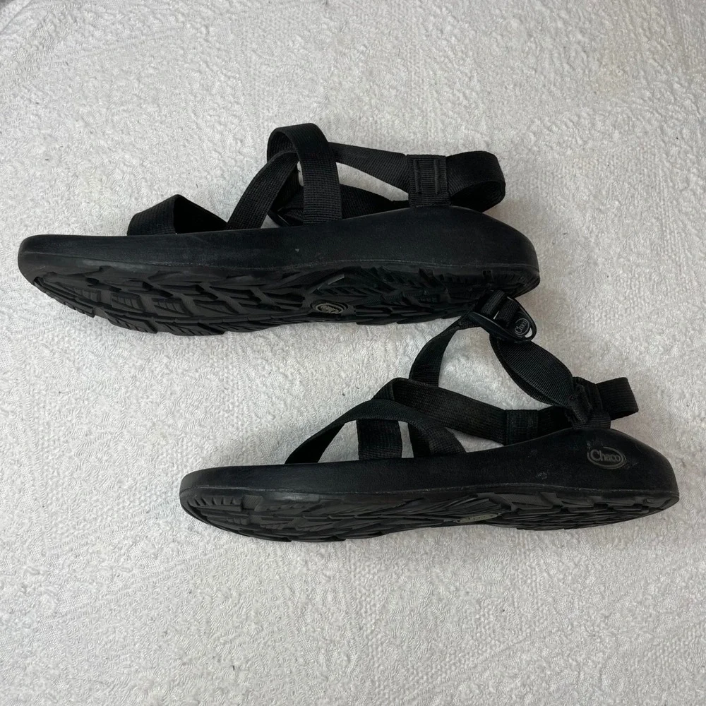 Chaco Z1 Classic Mens Sandals Size 13 Black Adjustable Strap Hiking Sport Shoes